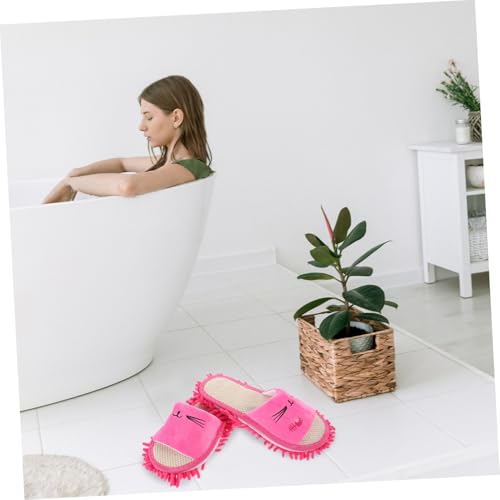 Pantoufles de sol lavables pour nettoyer la maison sans se pencher
