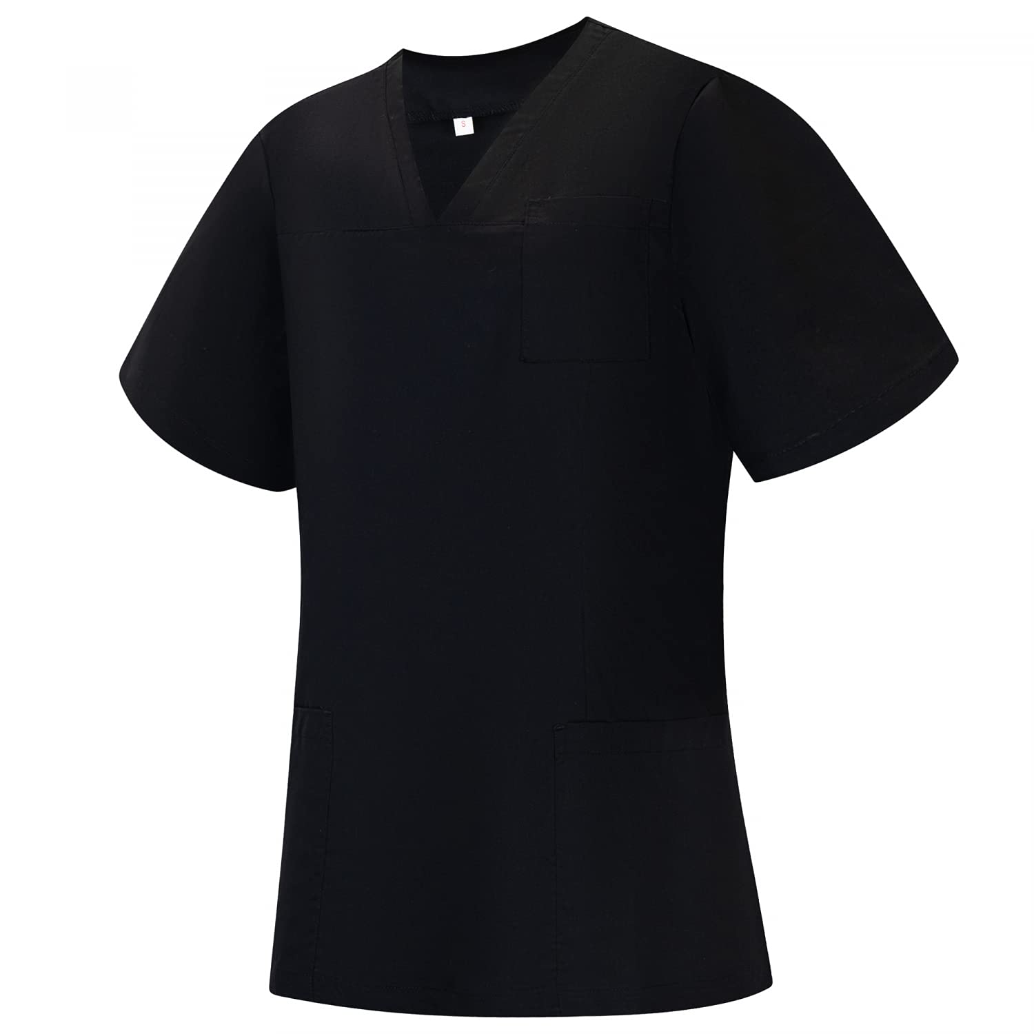 MISEMIYA Damski fartuch sanitarny dla kobiet 707, czarny 21, XL