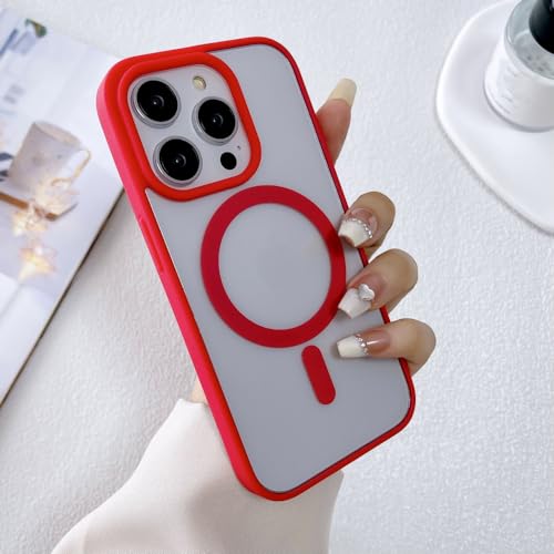 Coque de téléphone de charge sans fil simple et rouge pour vos déplacements
