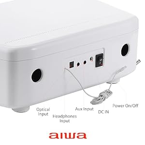 Aiwa - Exos Home 30W Bluetooth Speaker with CD Player and FM Radio — photo 3 of 6