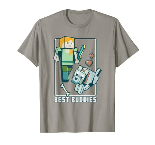 Minecraft Alex And Wolf Best Buddies T-Shirt #TOP3