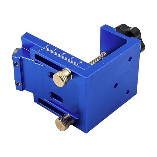 Tiardey Dowel Jig Trend Pocket Hole Jig Adjustable Hole Distance from Wood Edge Pocket Hole Jig Set Woodworking Tools - Image 4