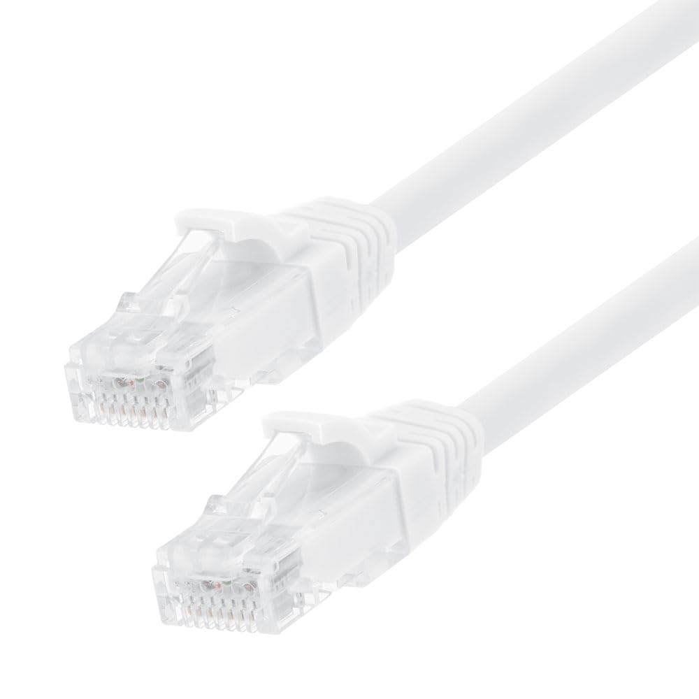 Cable Patch NavePoint CAT6 UTP 1 ft RJ45 10-pack blanco miniatura 1
