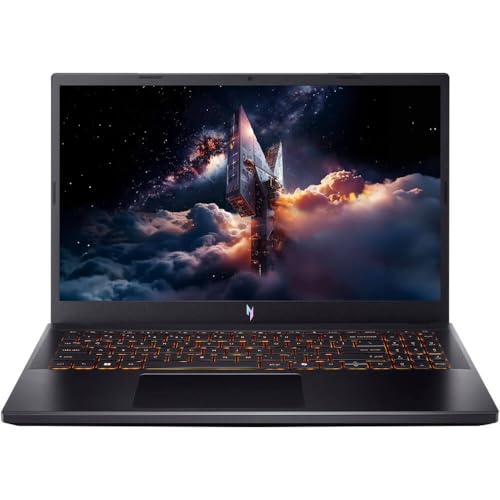Image of acer Nitro V 15.6 inch FHD IPS 165Hz Gaming Notebook Intel Core i5-13420H 16GB RAM 512GB SSD NVIDIA GeForce RTX 5050 Obsidian Black