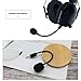 Create idea 2 Stücke 3,5mm Mikrofon Ersatz Kompatibel mit Razer BlackShark V2 V2 Pro V2 SE Kopfhörer Mikrofon mit Schwamm Hülle Ersatz Kopfhörer Zubehör in Schwarz