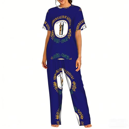 Pyjama confortable femme Kentucky ultra doux respirant anti-frottement pour dormir