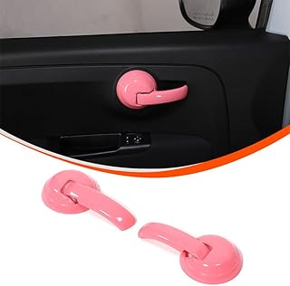 Sponsored You’re seeing this ad based on the product’s relevance to your search query.Learn more about this advertisement Suitable for Fiat 500 2010-2024 Car Inner Handle Panel Decorative Cover, Car Accessories Interior for Abarth 595 2010-2024, Car Inner Handle Cover Trim (Pink)