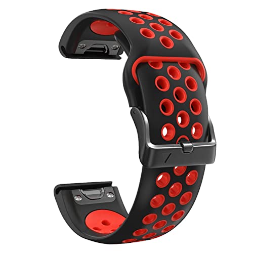 Garmin Quickfit 22mm 26mm CZKE bracelet silicone montre connectée de couleur agate