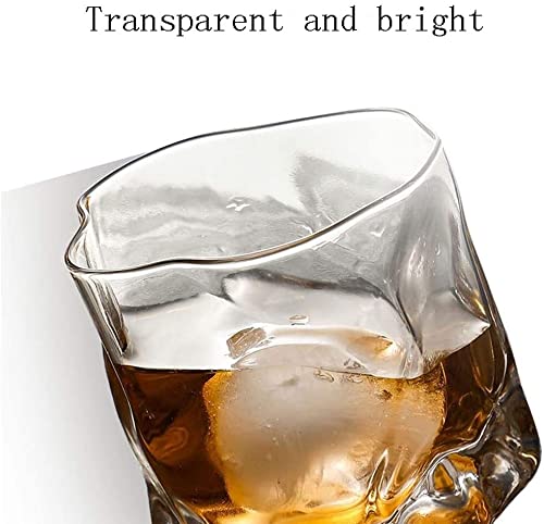 Whiskey Champagne Glasses Water Tumblers Glasses Drinking Glass, Glass Tumblers, Premium Crystal Glass Tasting Cups Drinking Glasses Wine Glass (Color : A(2 Pcs)) #TOP4