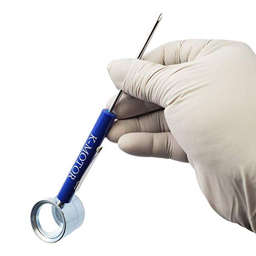 K-Motor Performance Blue Pocket Magnetic Screwdriver Set of 2 Pieces Phillips And Slotted With Magnet Top