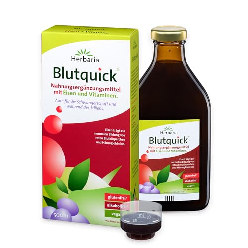 Herbaria Blutquick Eisen & Vitamine für Schwangerschaft