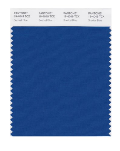 PANTONE Smart 19-4049X Color Swatch Card, Snorkel Blue