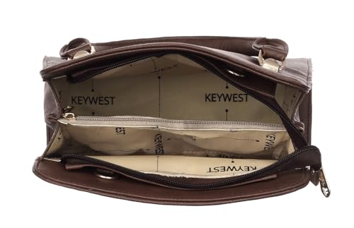 Image of Keywest Women's Los Angeles Satchel Tote Handbag for Women | Ladies Purse | Stylish Shoulder Bag | Gift For Woman