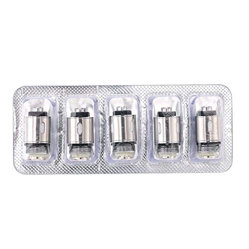 DrafTor 5 Packs Coil für S14 Q14 Q16 P16A, 1.2Ω, 1.4Ω, 1.6Ω mit Bio-Baumwolle, Ohne Nikotin(1.6Ω)