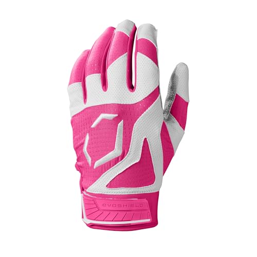 EvoShield SRZ-1™ Adult Batting Gloves - Hot Pink, Medium - Thumbnail 2