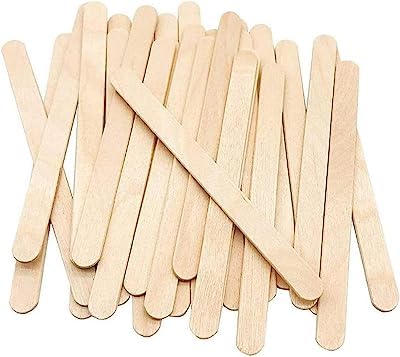 800 Bâtonnets De Glace En Bois 114x10x2mm - Bâtons Pour Popsicles, Bricolage Et Jardin