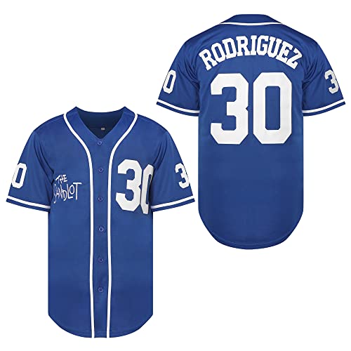 Amazon.com: MNMN The Sandlot Benny Jersey Jet Rodriguez Michael