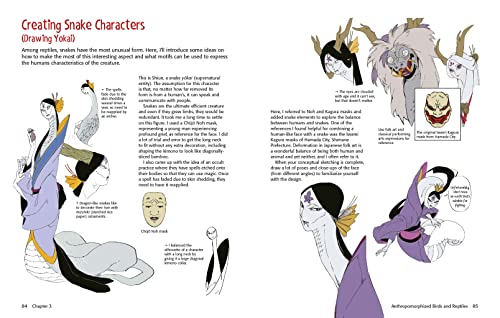 A Guide to Drawing Manga Fantasy Furries: And Other Anthropomorphic Creatures (Over 700 Illustration