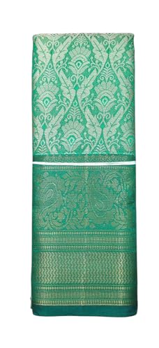 Image of VFCollections Women's Kanchipuram Silk Pure Pattu Sarees With Blouse