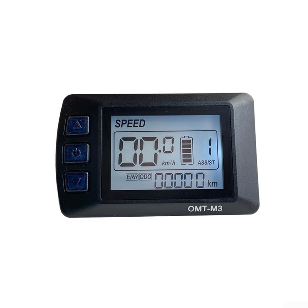 Zoegneer Strumento LCD, display OMT-per M3, installazione senza sforzo del pannello di visualizzazione LCD OMT per M3 per scooter elettrico della bici