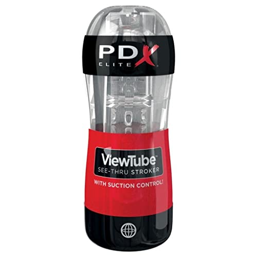 Pdx Elite - Stroker Viewtube Control Suction Transparent