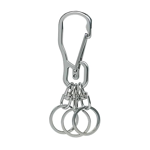 Quick Release Key Chain With Three Key Rings
