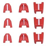 【Protection complète des outils】 : le kit de tampons No-Mar (ensemble de 9 pièces) pour 42-38-0017 offre un blindage pour les cloueurs, réduisant l'usure lors des projets intensifs. Les coussinets doux mais résistants aident à prévenir les bosses sur les surfaces de travail tout en gardant les performances constantes du cloueur ou du cloueur brad, en maintenant la stabilité et la précision, même avec une utilisation prolongée dans le travail du bois ou les tâches de construction.