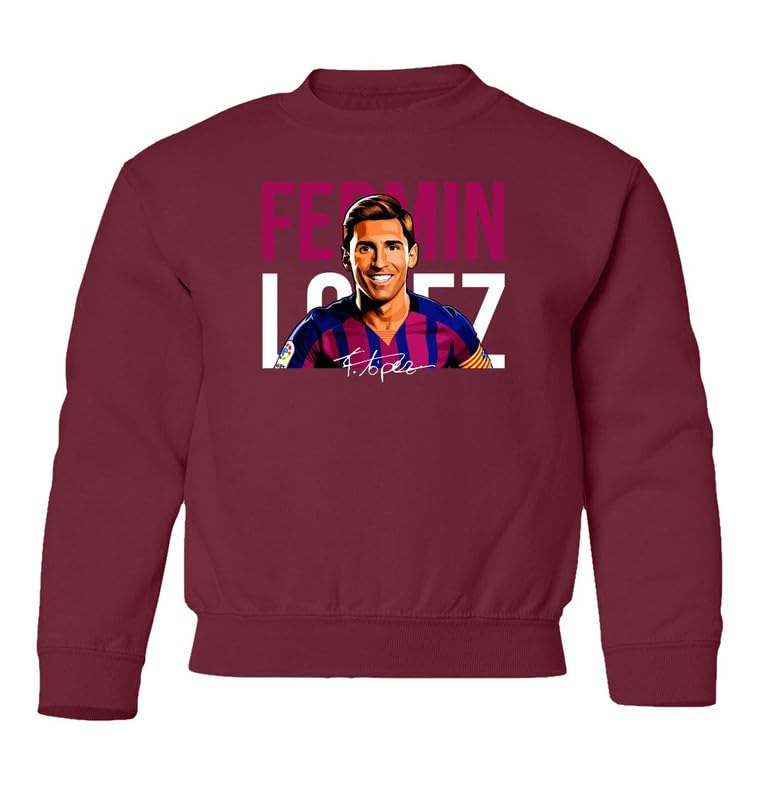 Soccer Young Star Fermin - Iconic Football Sports Youth Crewneck Sweatshirt