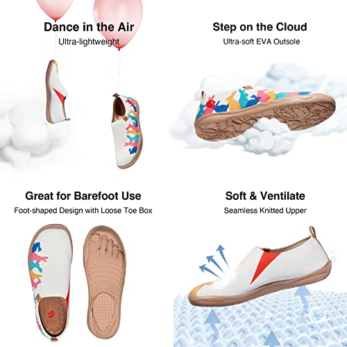 Image of UIN Women's Art Travel Shoes Slip On Casual Cozy Loafers Lightweight Comfort Fashion Sneaker Toledo Ⅰ