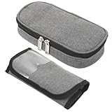 CALLARON Isolierter Reisebeutel Kühltasche Für Medizinischer Beutel Mit Reißverschluss Und Effektiver Isolierung Kompakter Medikamenten Organizer