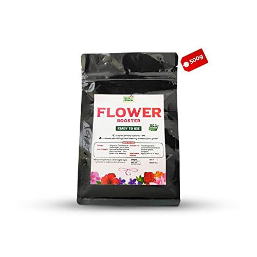 Flower Booster 500 GMS 100 Natural Flower Growth Promoter Amazon