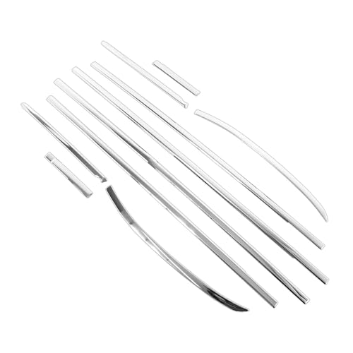 Haap-yr スズキ スペーシアカスタム ウィンドウトリム サイドウインドモール ドレスアップ アクセサリー 外装パーツ 新型 SUZUKI SPACIA/SPACIA CUSTOM MK04系(MM54S MM94S)ステンレス 10P【鏡面仕上メッキ