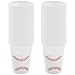 Baseball Party Disposable Plastic Cups with Red Stitching, 12 Ounce Size, 50 Count