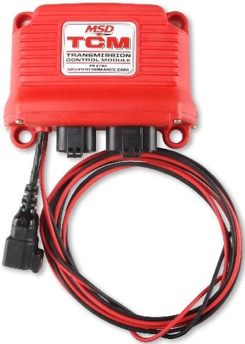 NEW MSD ATOMIC TRANSMISSION CONTROLLER,STAND ALONE,RED FINISH,COMPATIBLE WITH 4 SPEED AUTOMATIC TRANSMISSIONS
