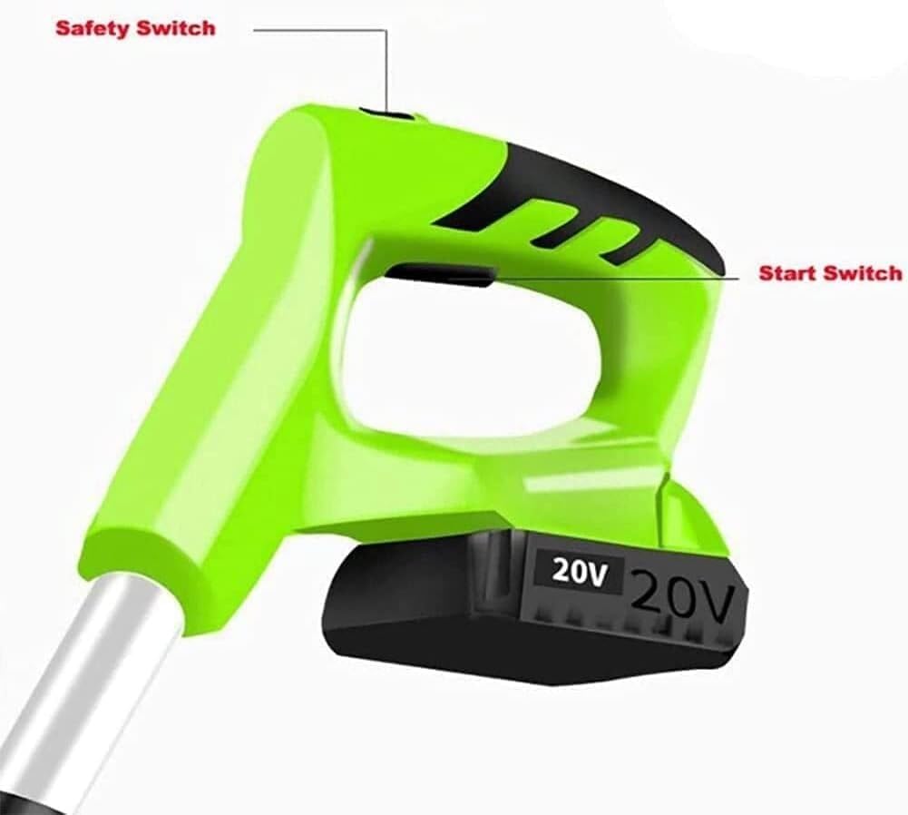 Coltivatore Elettrico Coltivatore Portatile for Giardini, motocoltivatore Portatile con Batteria al Litio Ricaricabile da 4000 mAh e Caricabatterie Rotavator Senza Fili