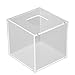 Produktbild bqlzr 125 x 125 x 120 mm transparent Acryl Quadratisch Tissue Box Fall Cover Halter Container