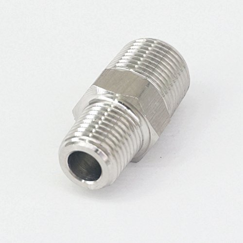 Sorekarain 304 Stainless Steel Pipe Fitting Connector Adapter 1/4