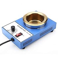 100mm bleifreies Solder Pot Löten Entlötbad 1200g Kapazität 220V (EU-Stecker)(EU Plug(300W))