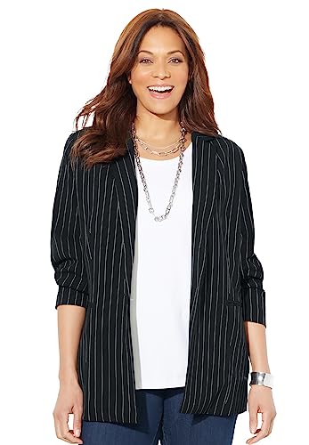 Catherines Women's Plus Size Right Fit; Blazer