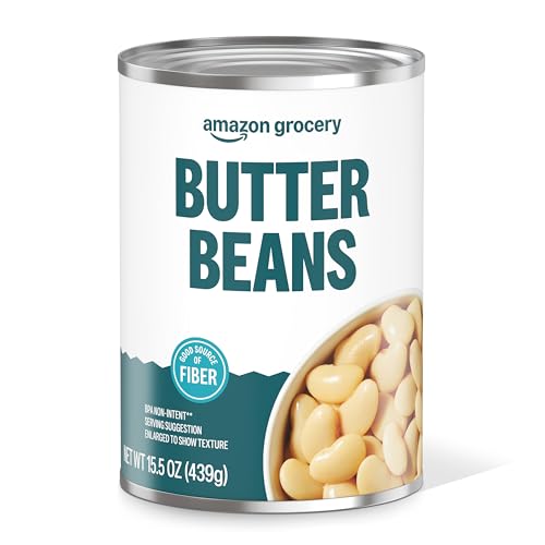 Amazon Grocery, Butter Beans, 15.5 Oz