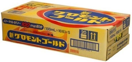 Japanese Supplement Nutritional Drink New Gros Montt Gold 100mL (10 bottles Ã— 5)