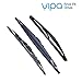 Price comparison product image Agila Hatchback (2008 to 2014) Wiper Blade Complete Set X3 Front Rear - M.O.T. Test Compliant