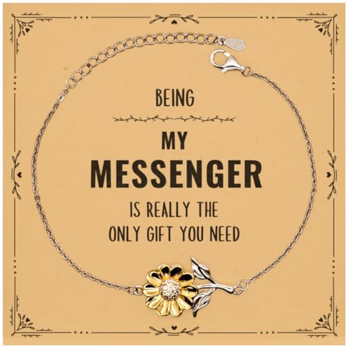 Messenger Christmas Gifts Coworker, To My Messenger Silver Dog Tag Message Card Gifts, Birthday Gifts For Messenger Being My Messenger is really the only gift you need