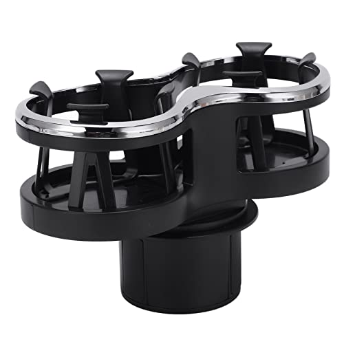 2 in 1 Drink Organizer Plug and Play Universal Thick Multi-Function Car Cup Holder Extender for Milk Tea Can Ashtray by Nunafey - Used condition - US$21.55