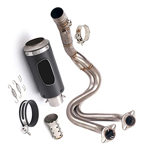 Système d'échappement 51mm pour Kawasaki Z650 Ninja 650 et Versys 2012-2019 avec collecteur et silencieux