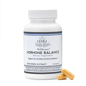 Hormone Balance for Women, Menopause Supplement, Hot Flash, Stress and Sleep Support, Balance Complex, Clinically Studied Fenugreek 500 mg – 30-Day Supply