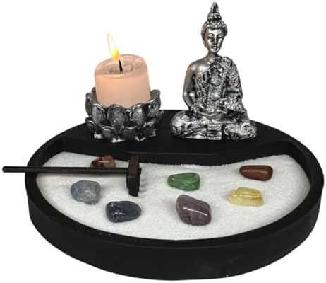 Jardim Zen Japonês Miniatura Enfeite decorativo Meditação e Relax...