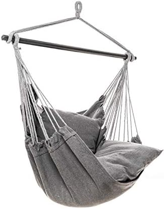 Jetline Relax Hängematte grau Hängestuhl Textil Hängeschaukel Outdoor