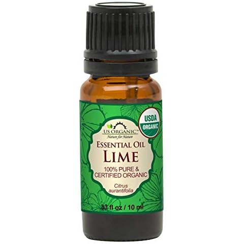 US Organic Lime Essential Oil 10 ml Cover
