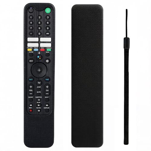 Coque TV Sony RMF-TX621U silicone noir brillant protection